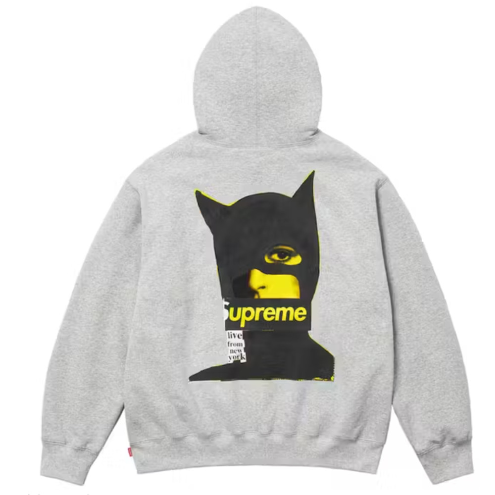 Supreme Catwomen hooded sweatshirt - Grey F/W 23